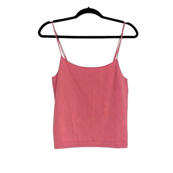 NWT Vince Spaghetti Strap Pink Knit Camisole SMALL - Picture 4 of 7